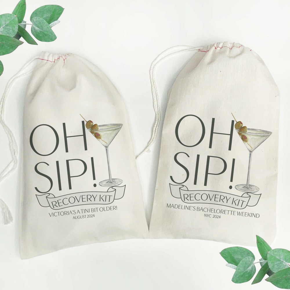 Martini Oh Sip Recovery Kit Bags