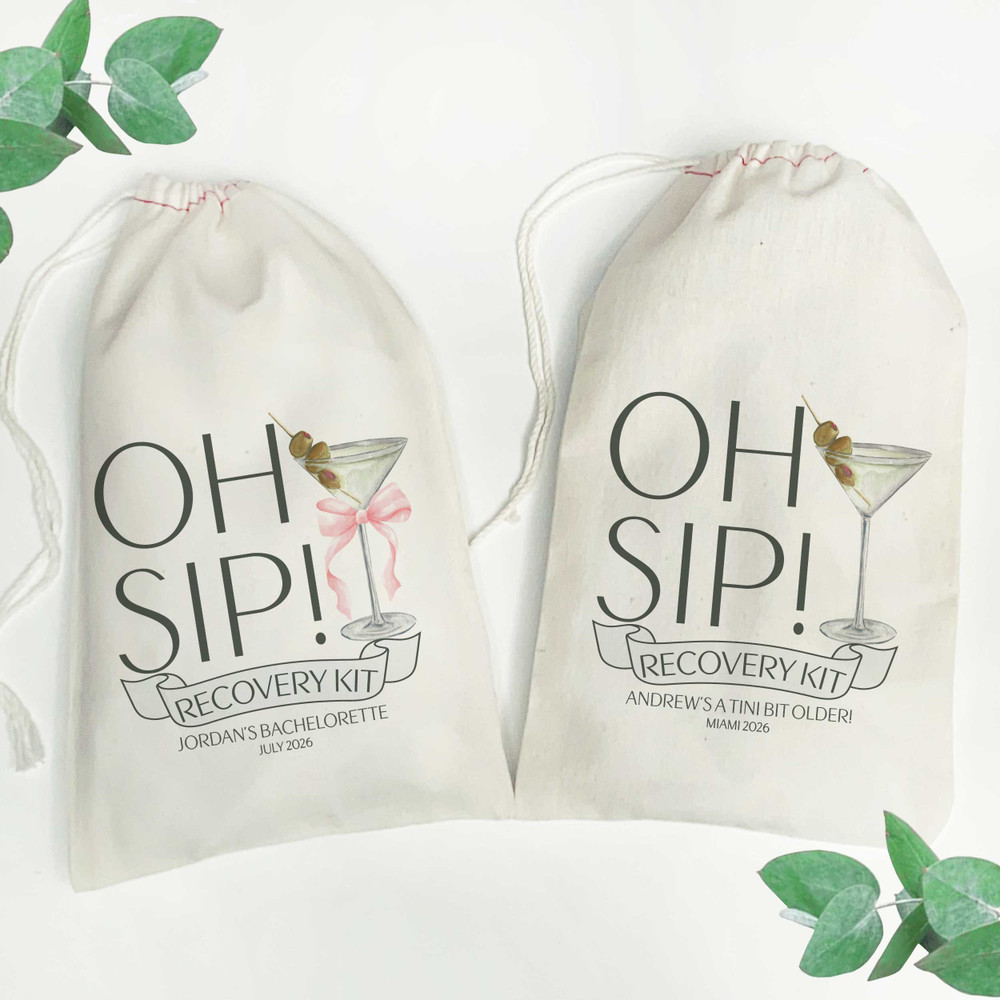 Martini Oh Sip Recovery Kit Bags