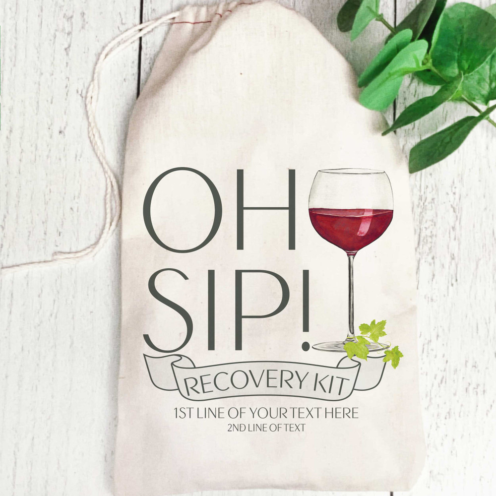 Wine Oh Sip Recovery Kit Bags