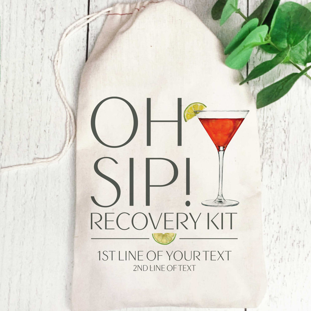Cosmpolitan Oh Sip Recovery Kit Bags