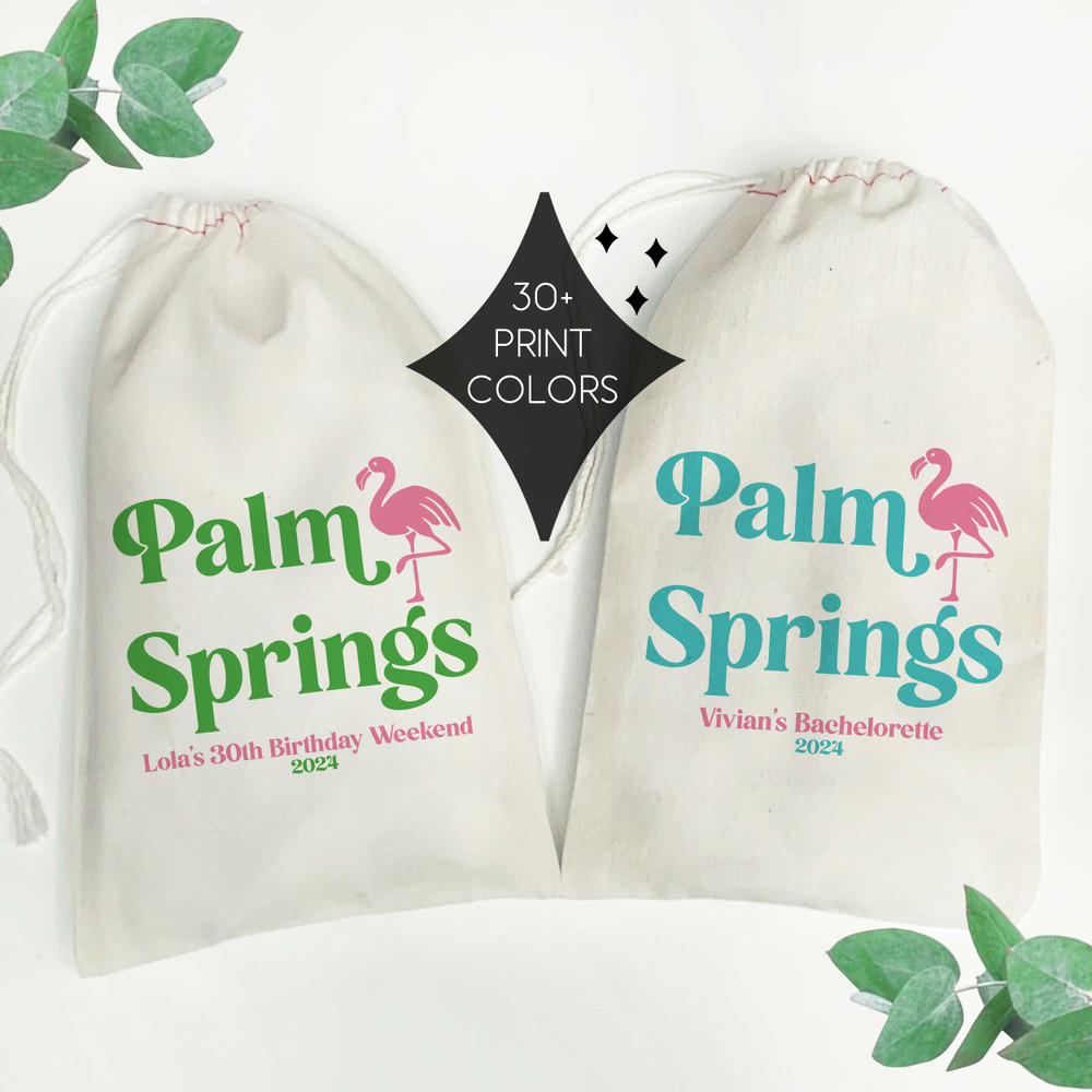 Palm Springs Tote Bags