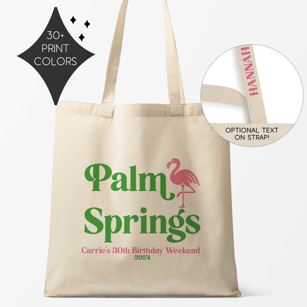 Palm Springs Tote Bags