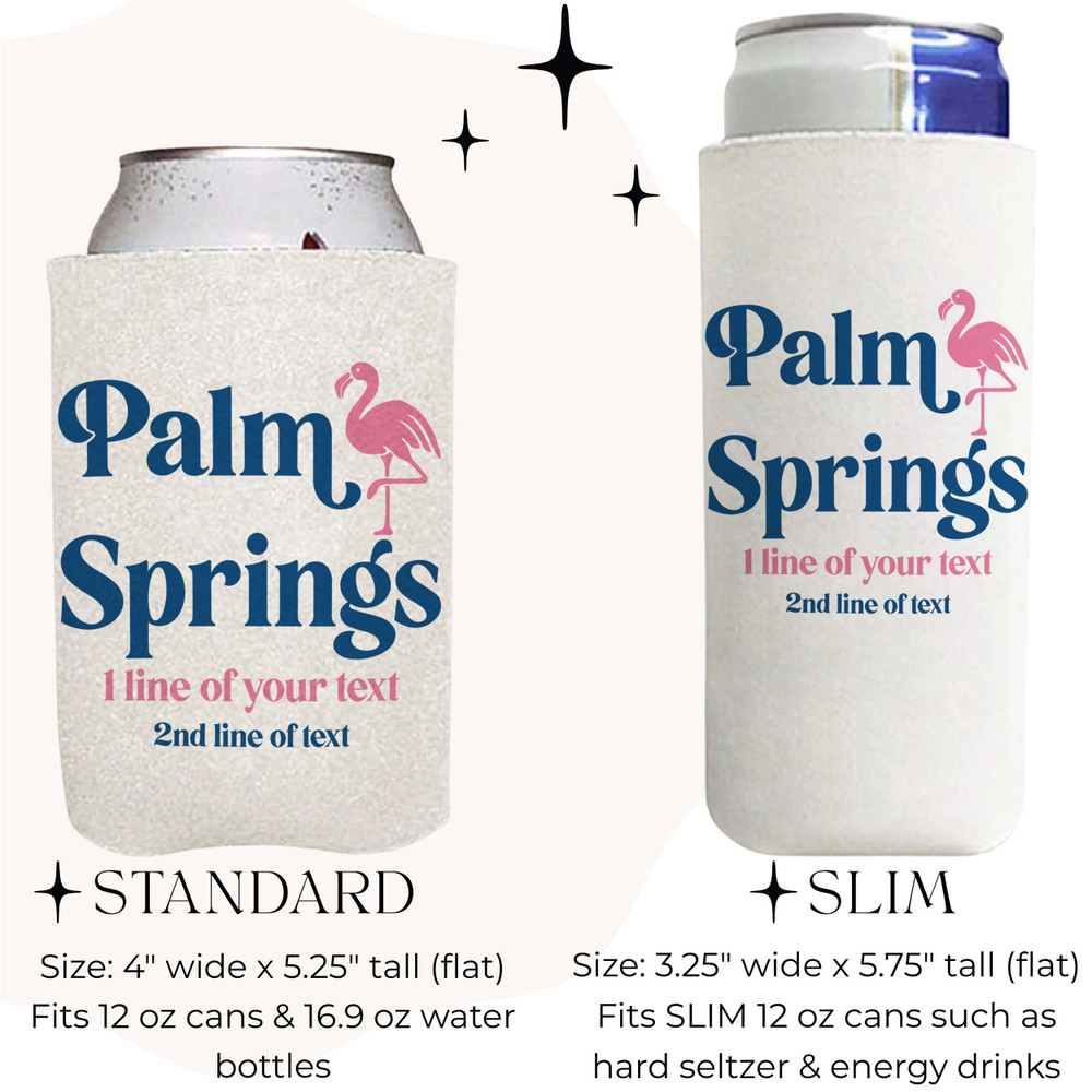 Palm Springs Can Coolers