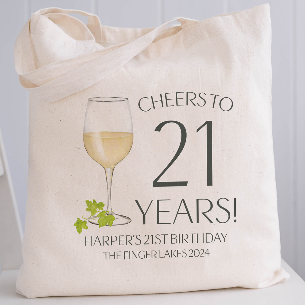 Wine Cheers to the Years Bags