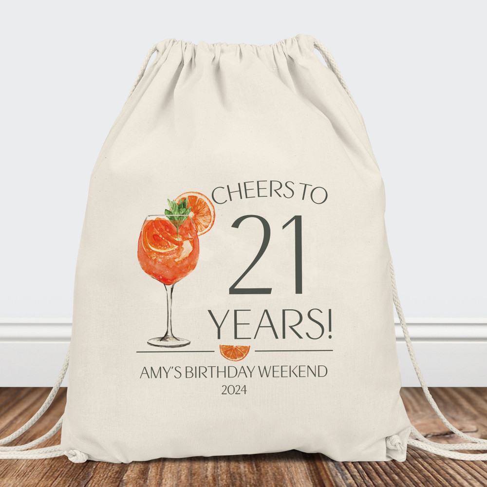 Aperol Spritz Cheers to the Years Bags