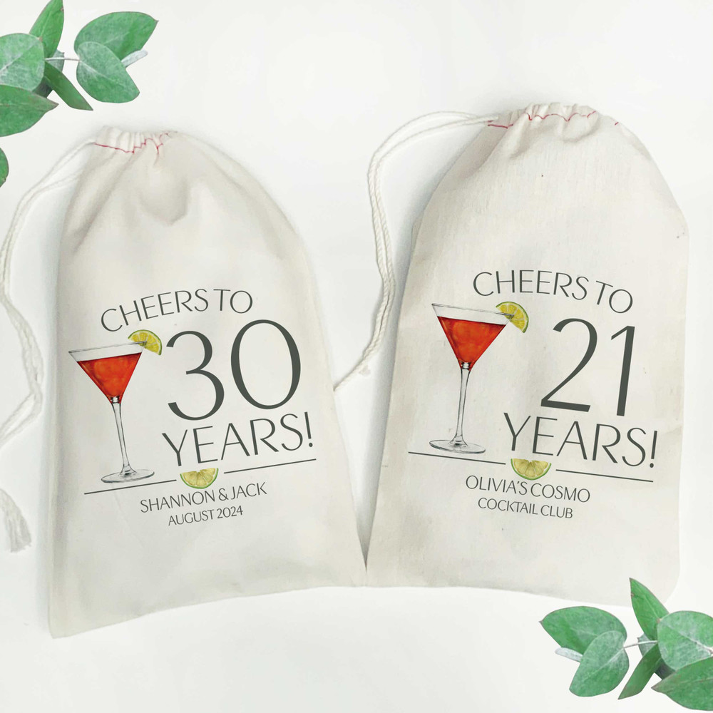 Cosmopolitan Cheers to the Years Bags