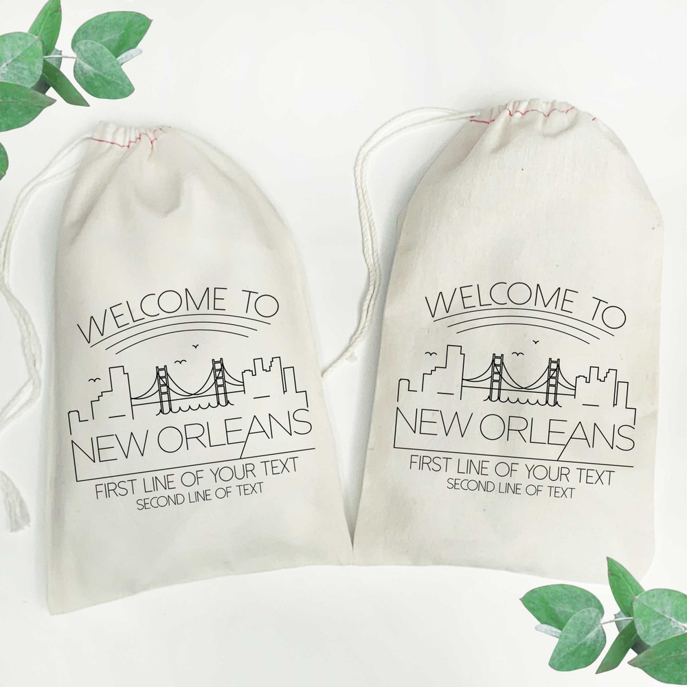 Welcome to New Orleans Skyline Bags