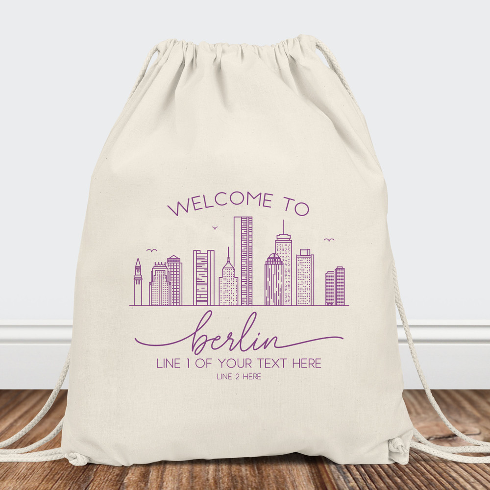 Berlin Welcome Tote Bags