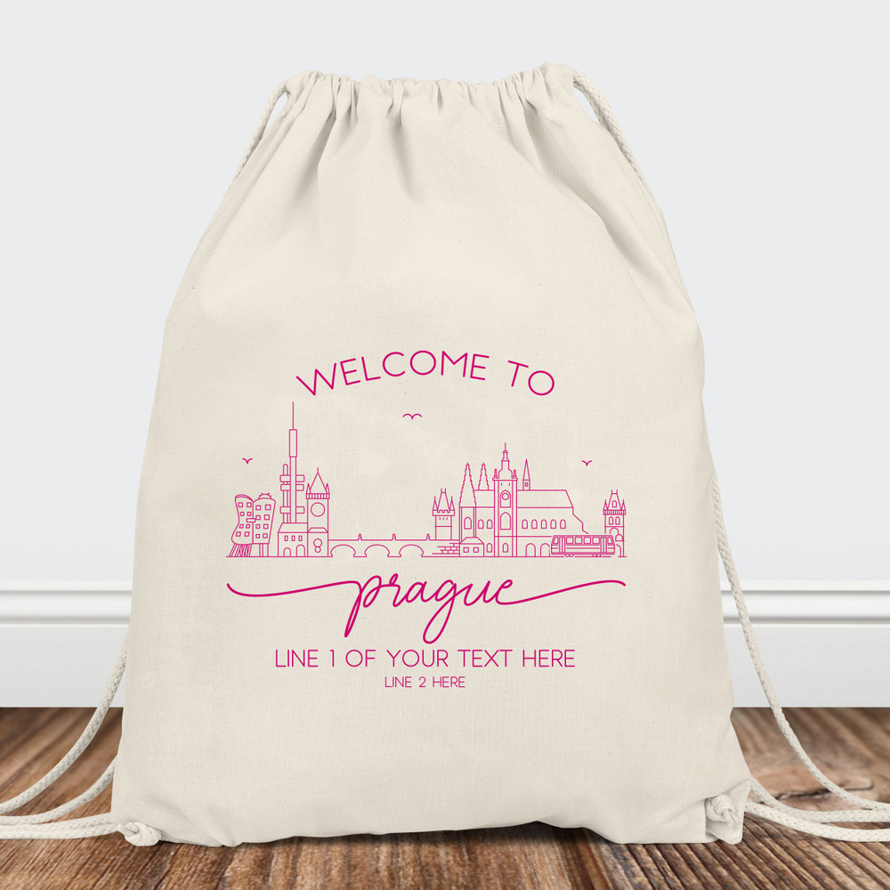 Prague Welcome Tote Bags