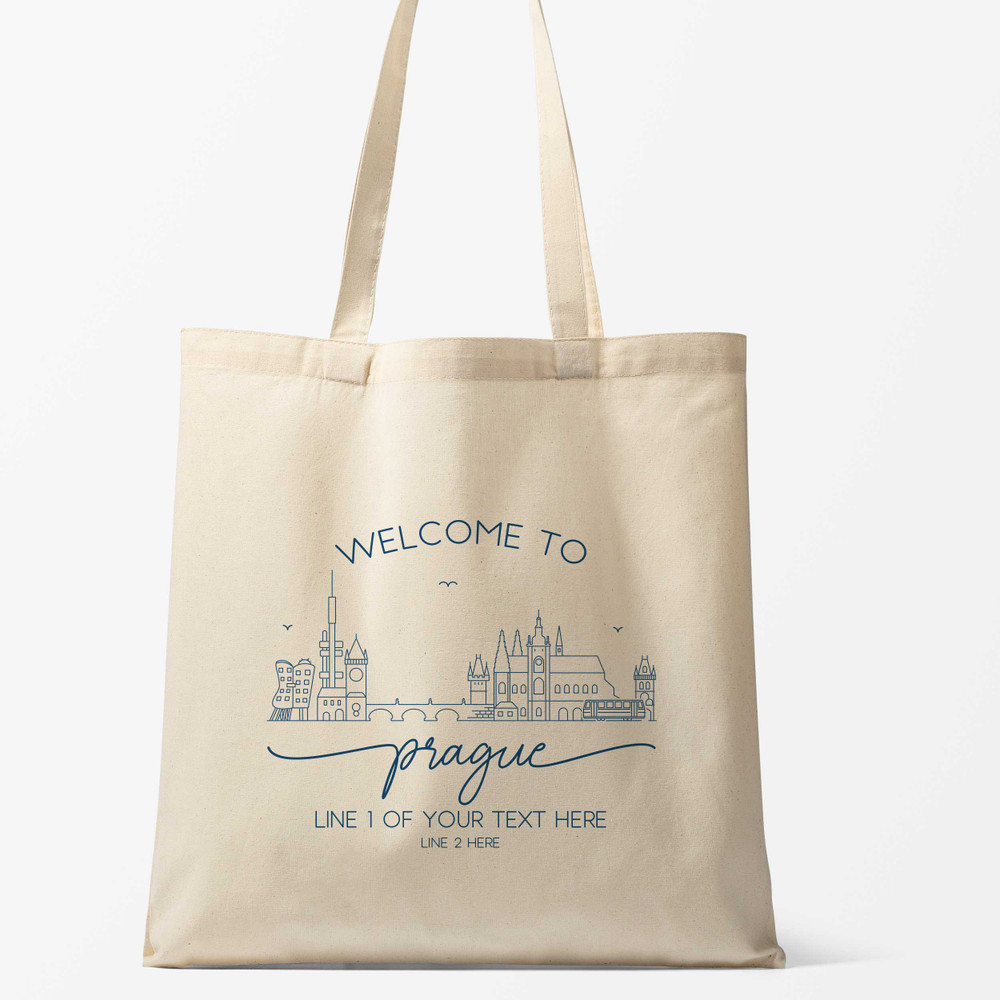 Prague Welcome Tote Bags