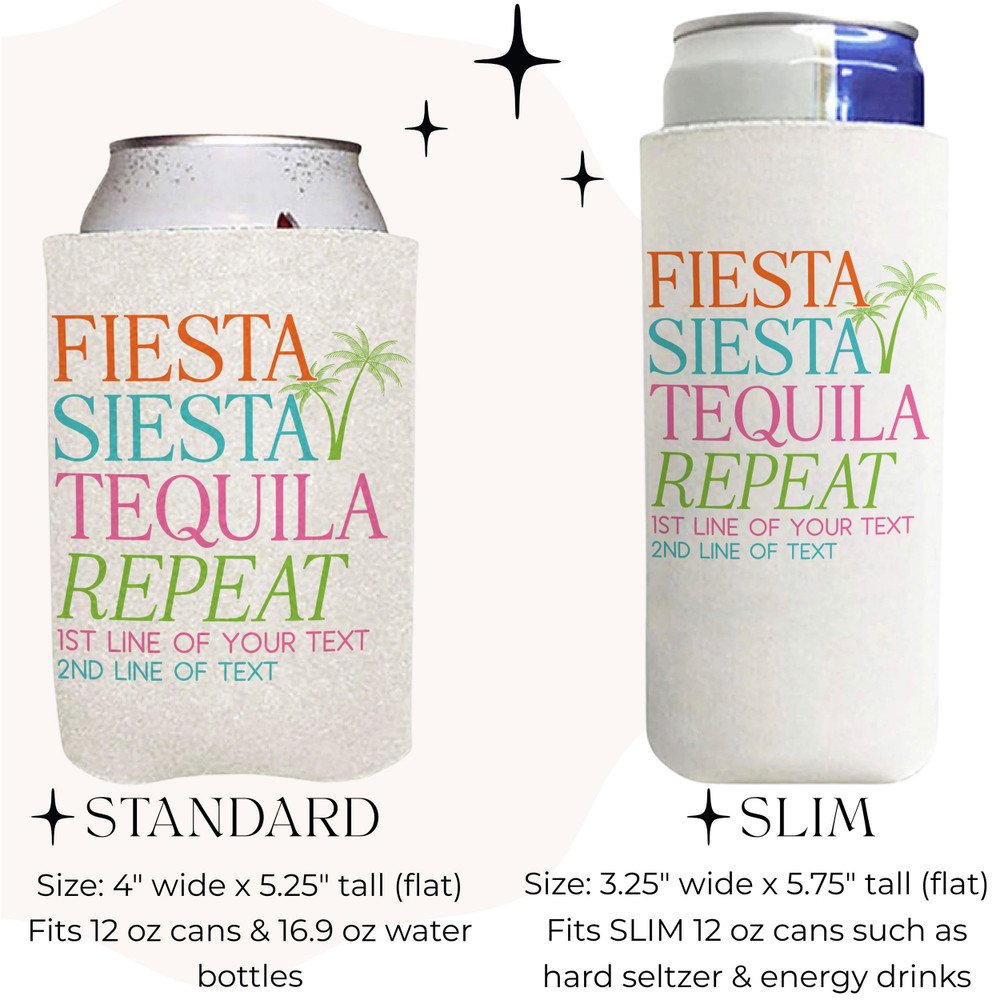 Fiesta Siesta Tequila Repeat Can Coolers