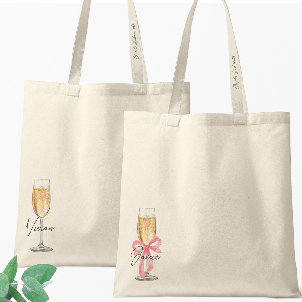 Champagne Tote Bags