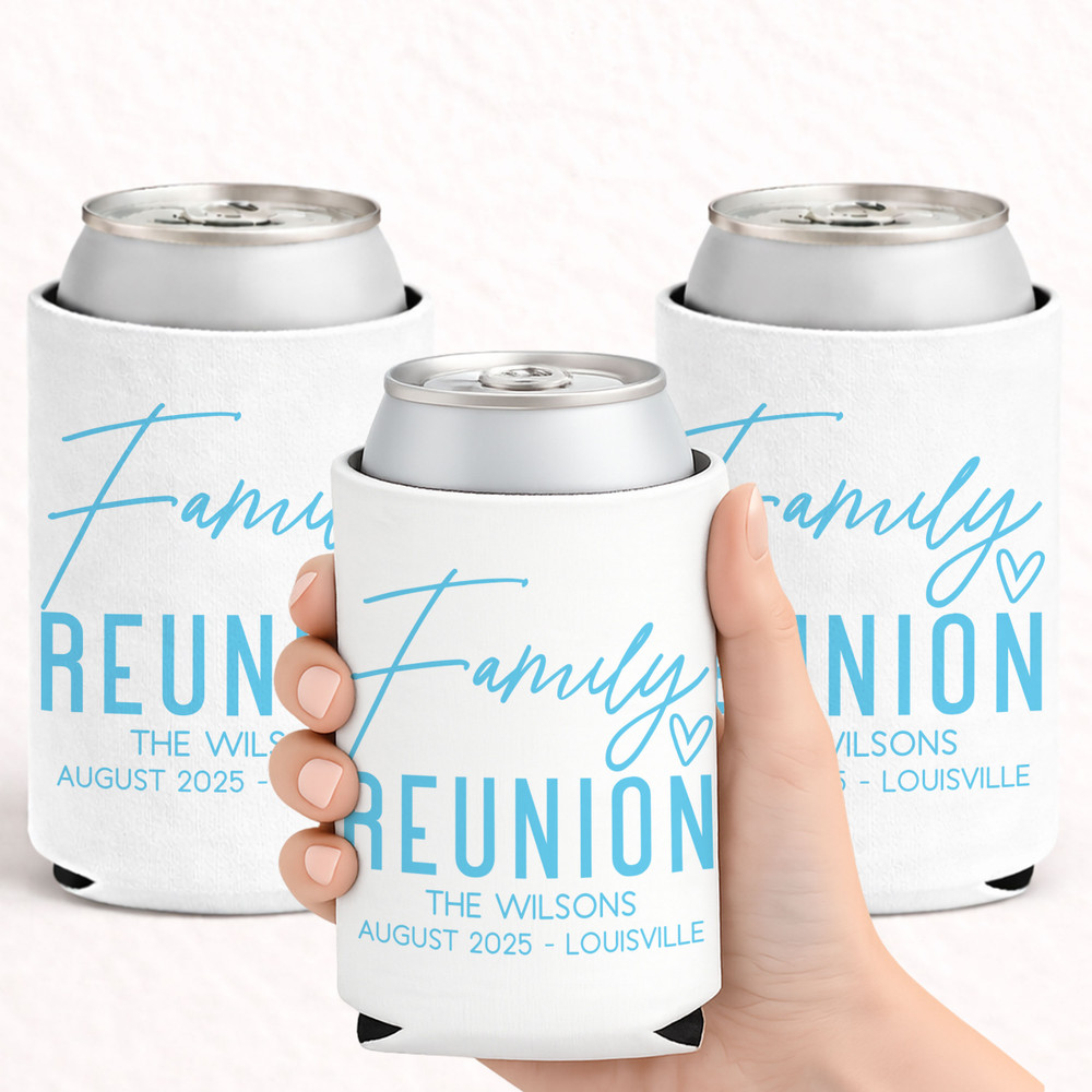 Family Reunion Can Coolers