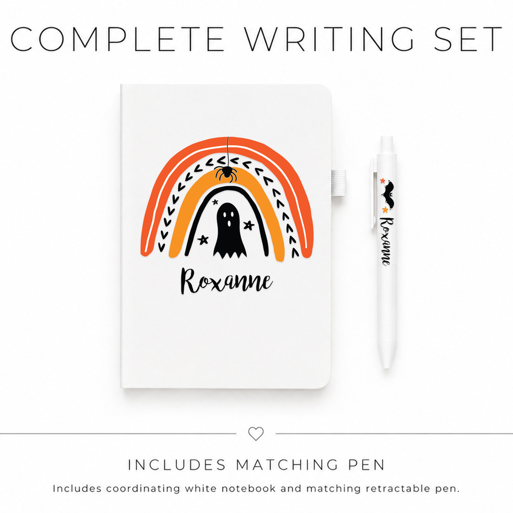 Halloween Rainbow Notebooks