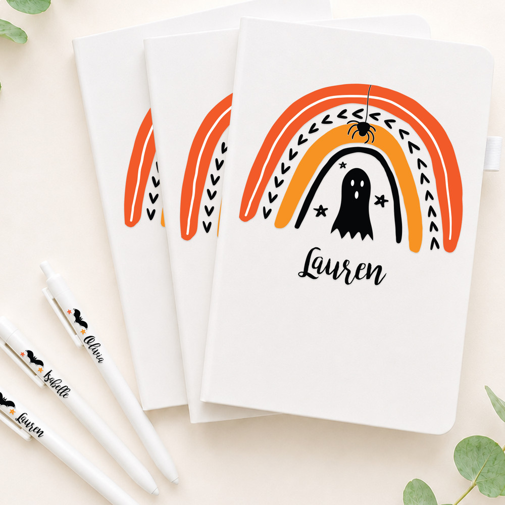 Halloween Rainbow Notebooks