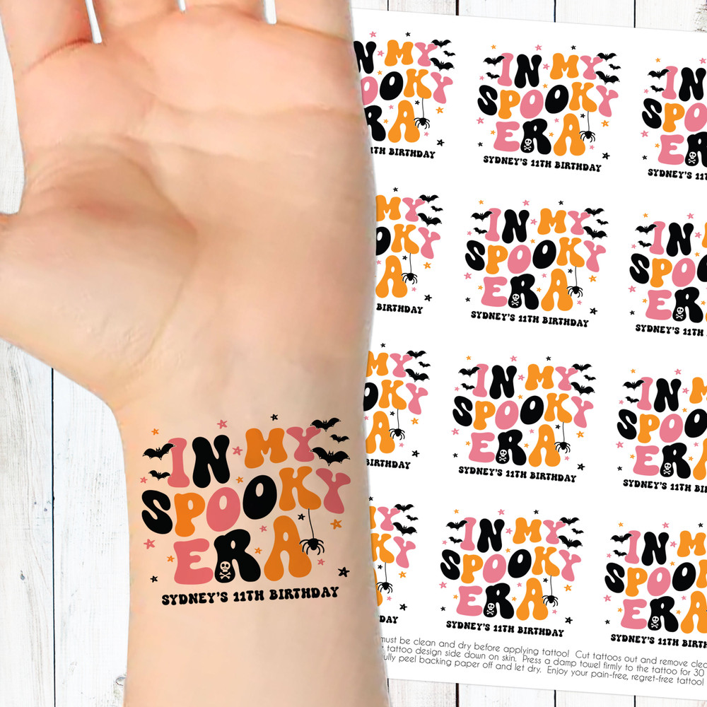 Spooky Era Halloween Tattoos
