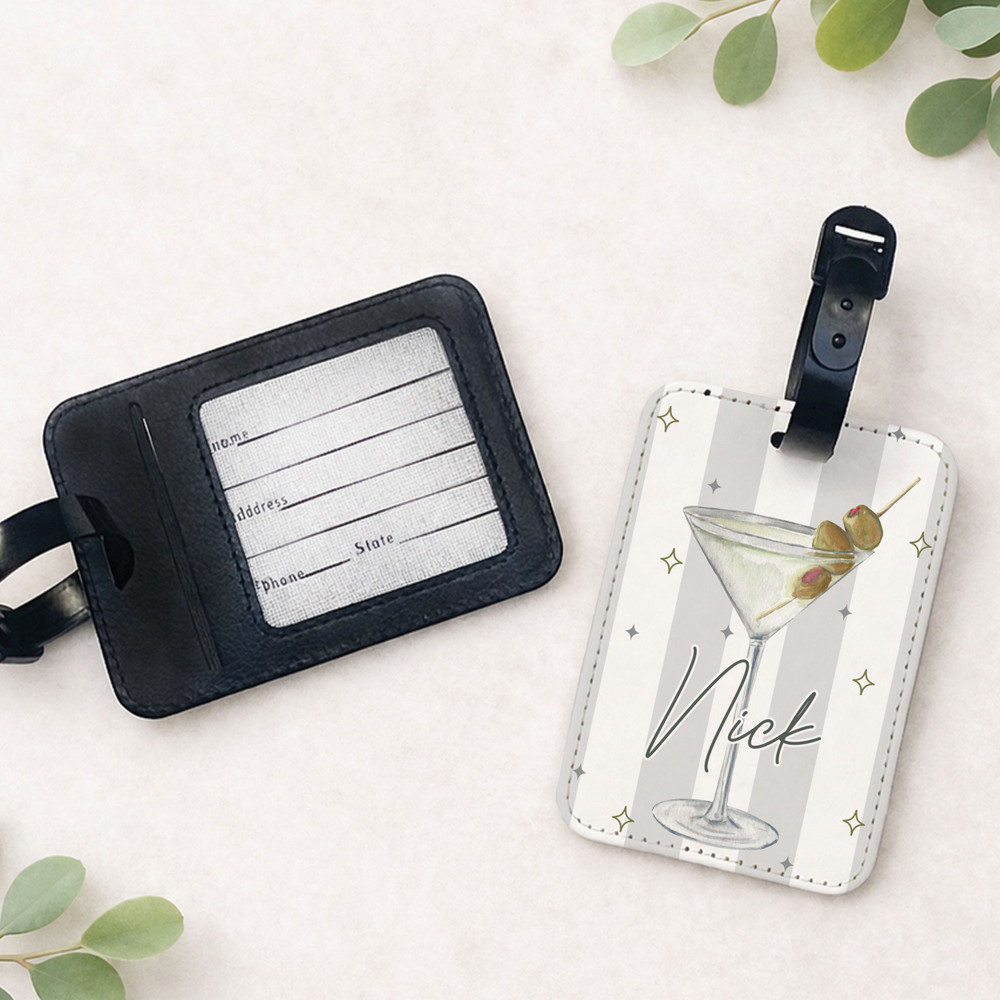 Martini Luggage Tags