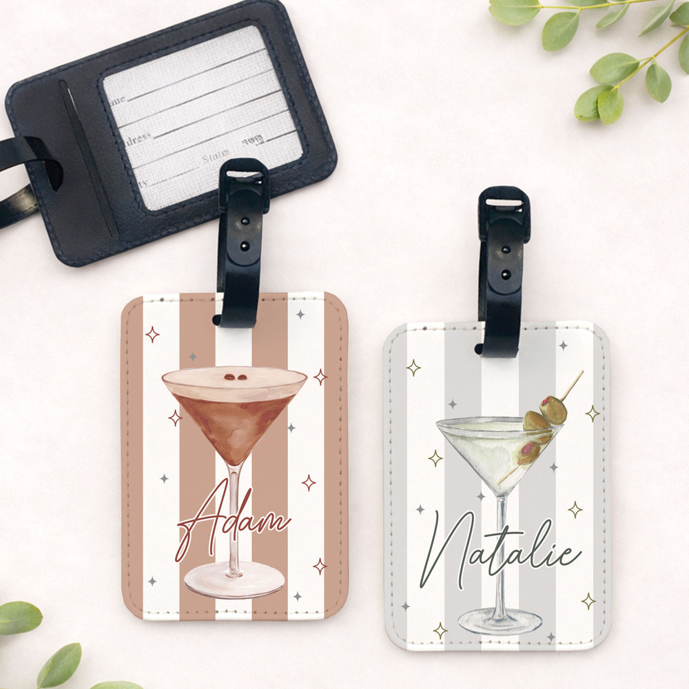 Martini Luggage Tags