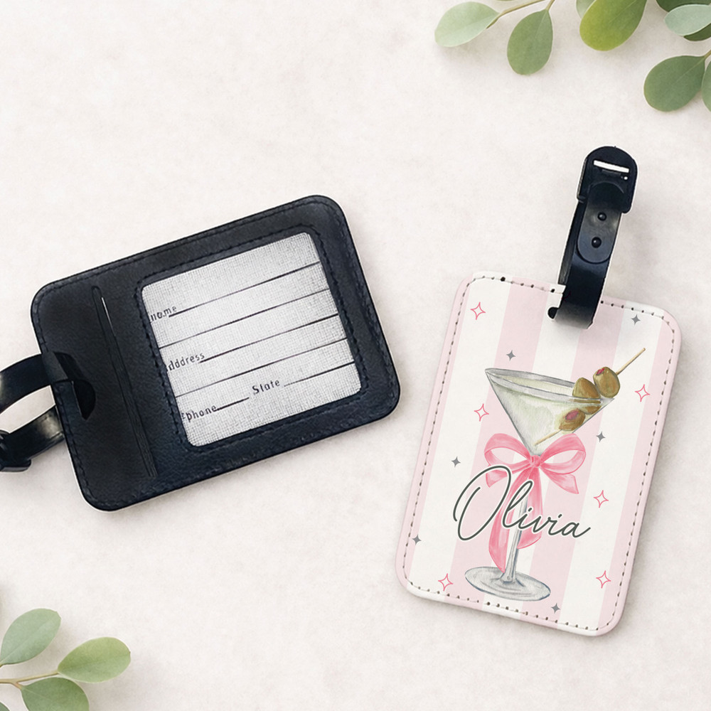 Martini Luggage Tags