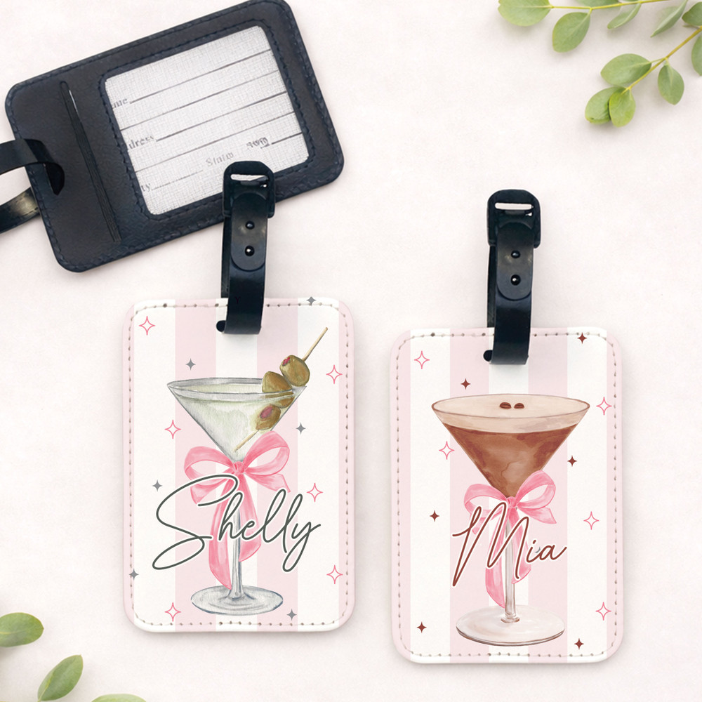 Martini Luggage Tags