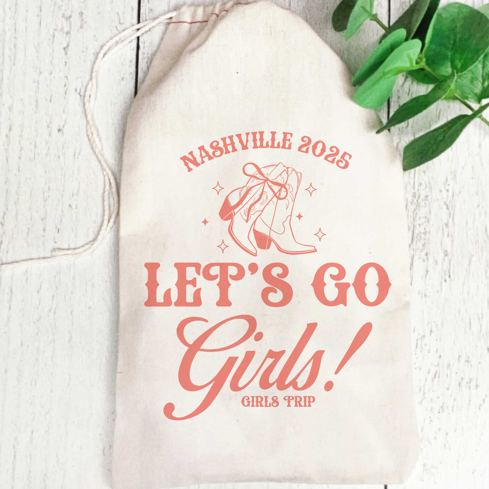 Lets Go Girls Tote + Favor Bags