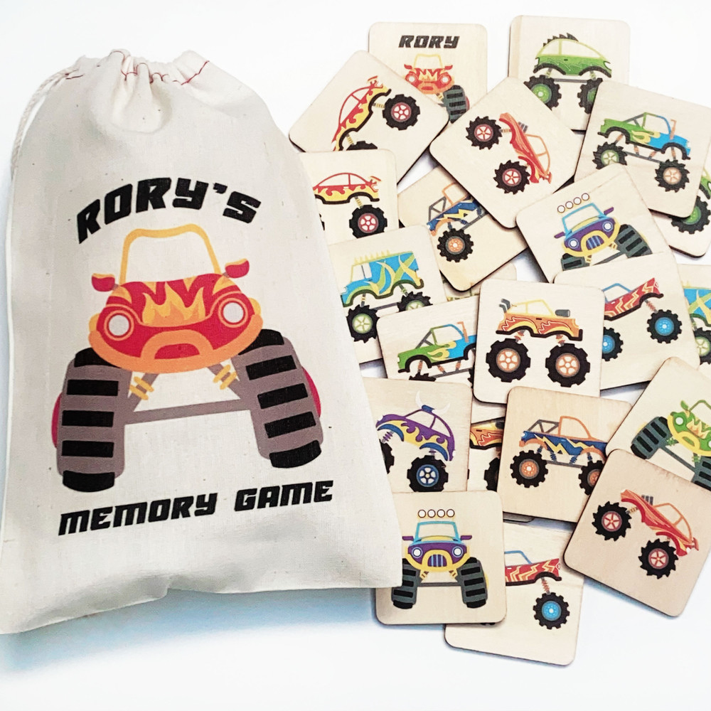 Monster Truck Memory Game