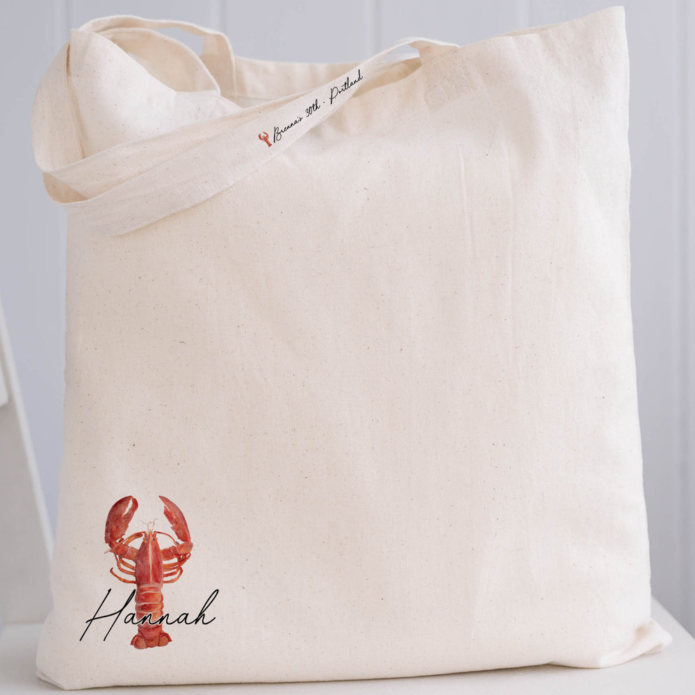 Lobster Name Bags