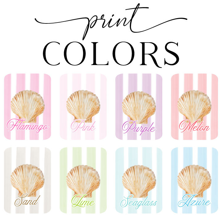 Seashell Luggage Tags