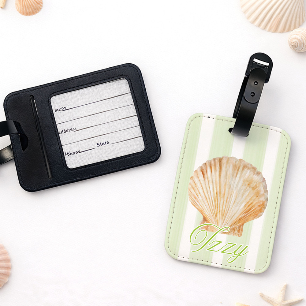 Seashell Luggage Tags
