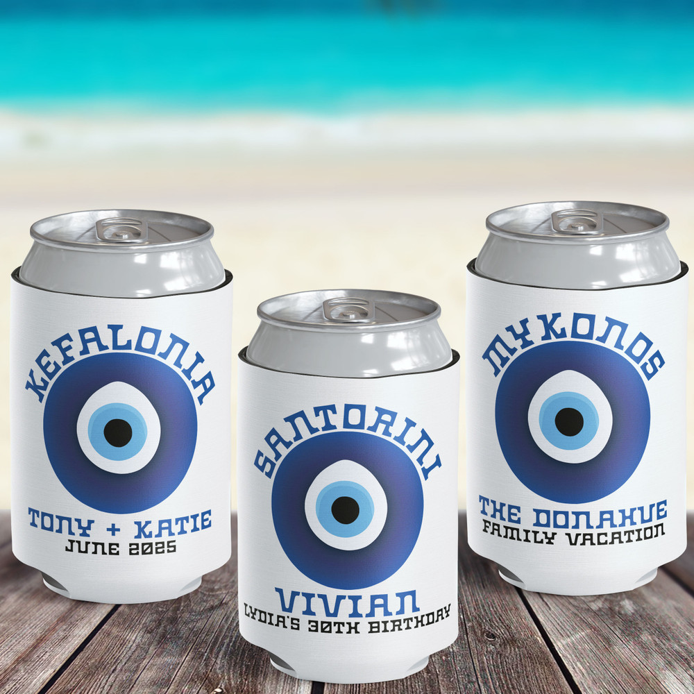 Evil Eye Can Coolers