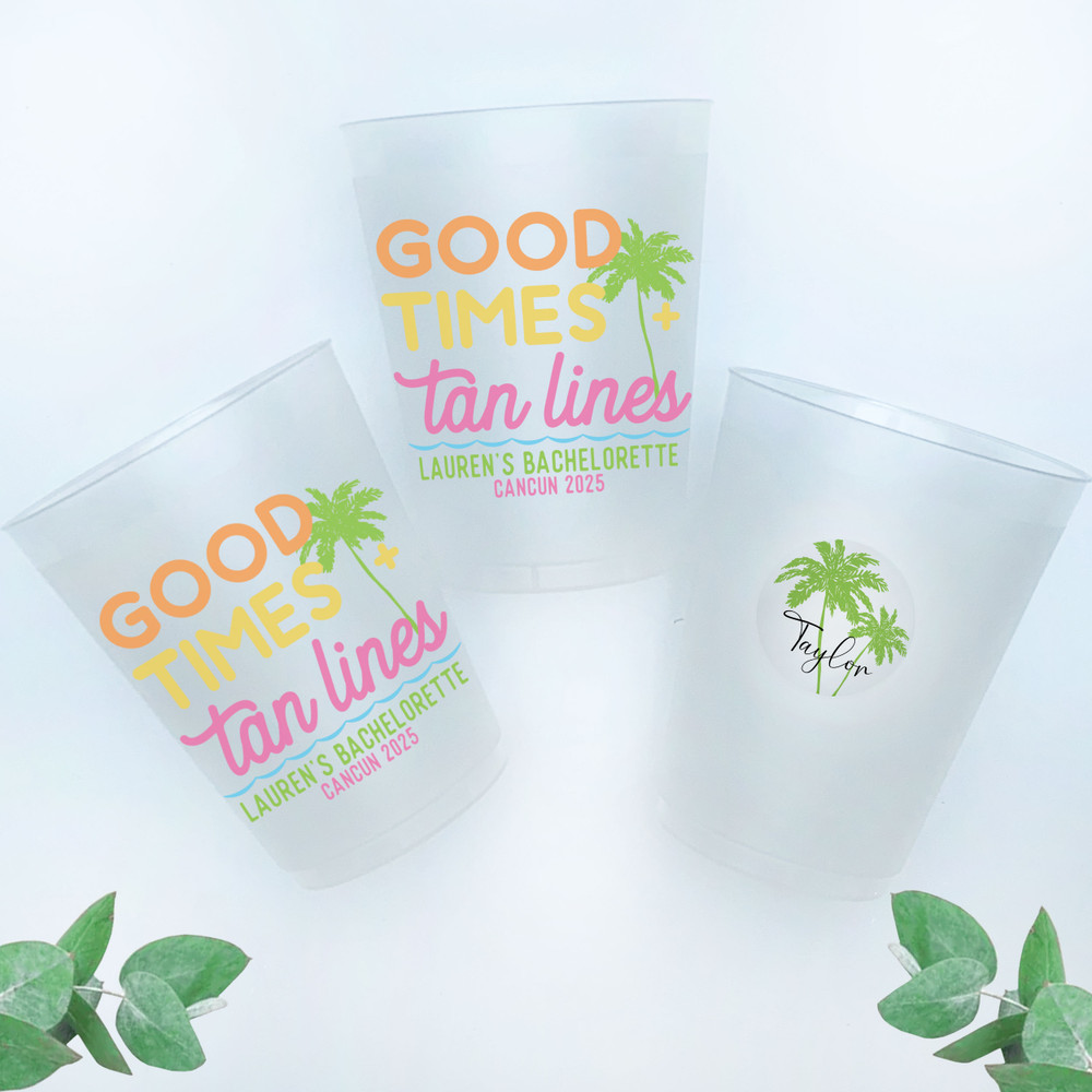 Good Times & Tan Lines Cups