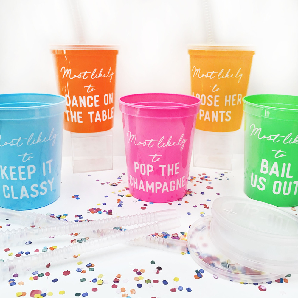 Most Likely To Plastic Tumblers