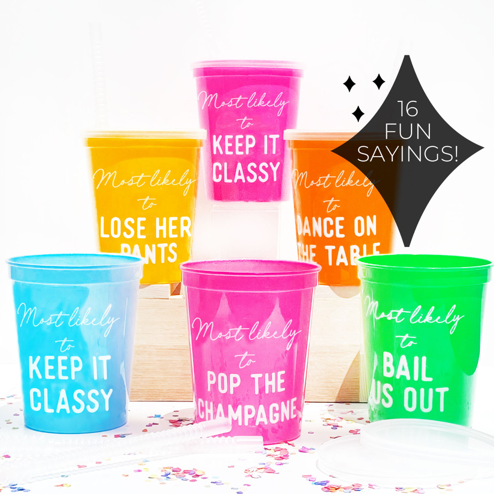 Most Likely To Plastic Tumblers