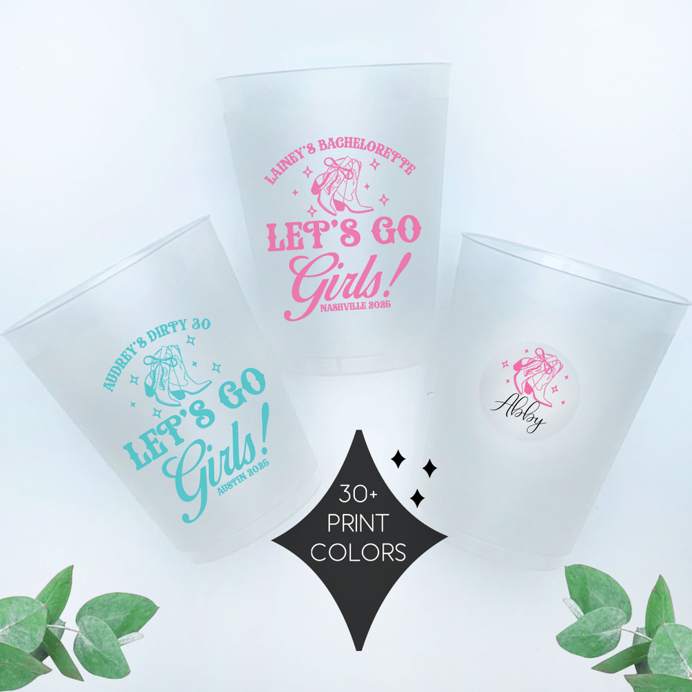Lets Go Girls Cups