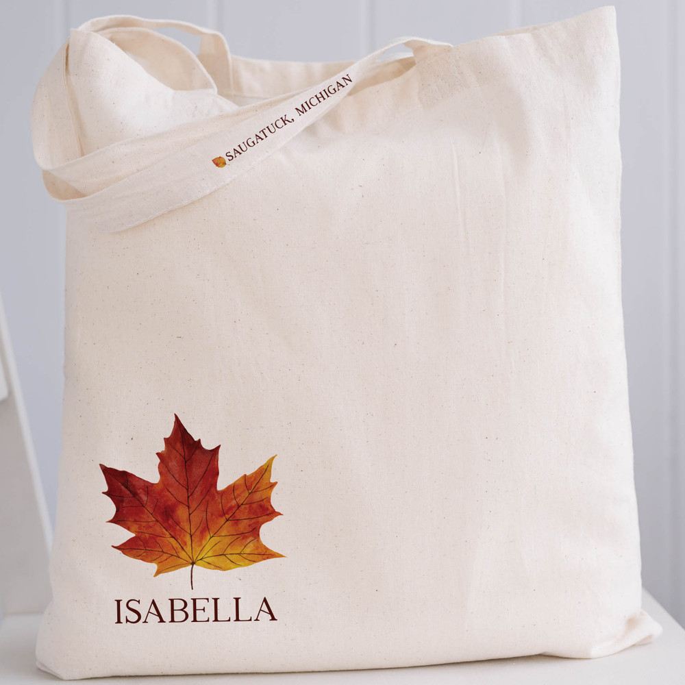 Fall Leaf Tote Bags