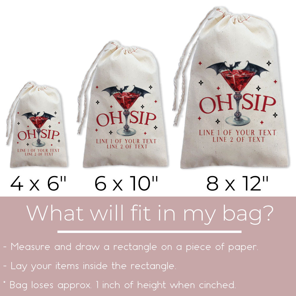 Batty Halloween Cocktail Oh Sip Bags