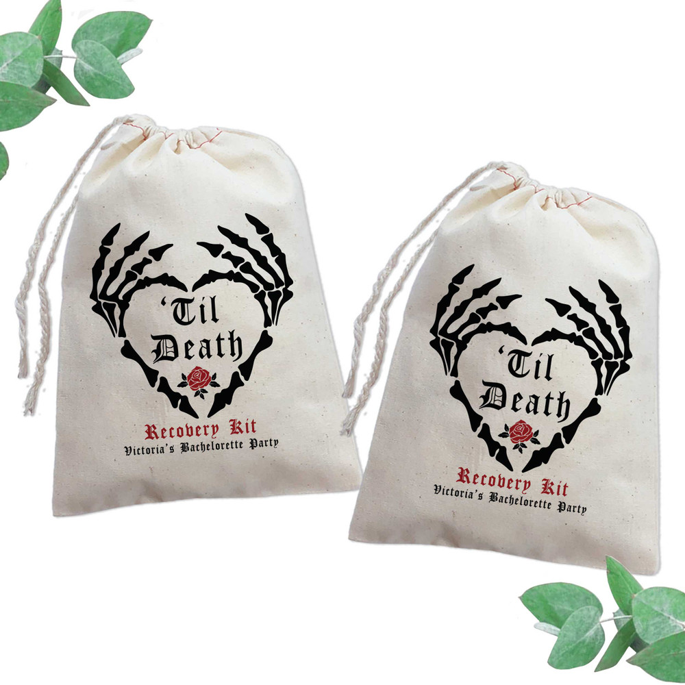 Til Death Skeleton Bags