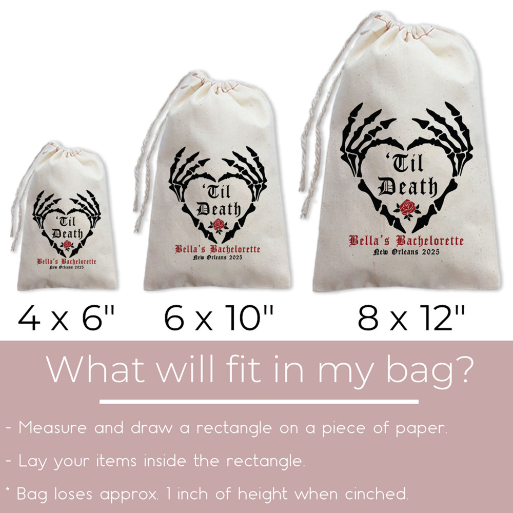Til Death Skeleton Bags