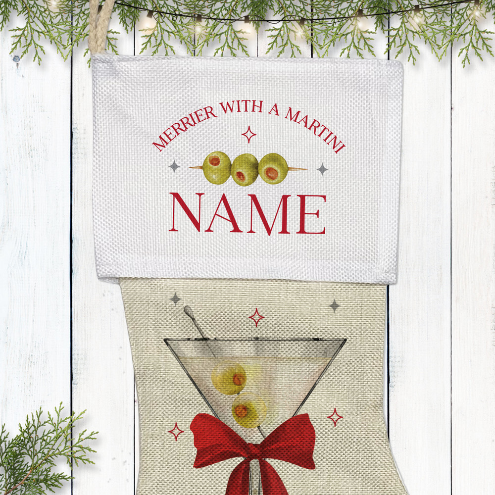 Merrier with a Martini Stocking