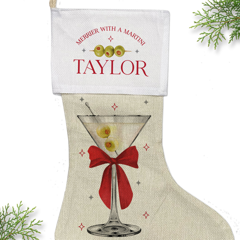Merrier with a Martini Stocking