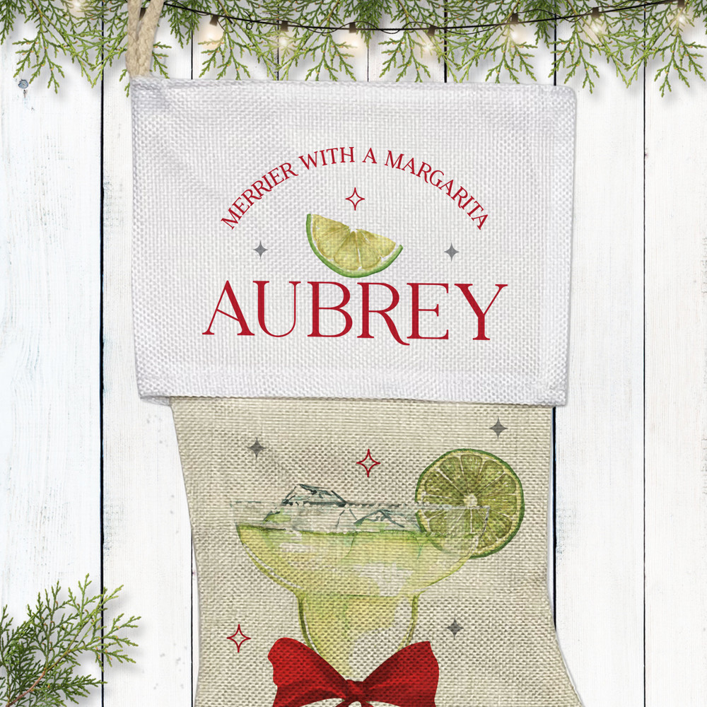 Merrier with a Margarita Stocking