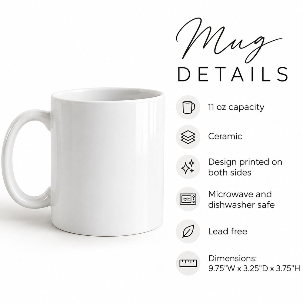 Candy Cane Christmas Mug