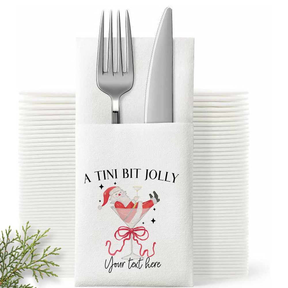 A Tini Bit Jolly Napkins