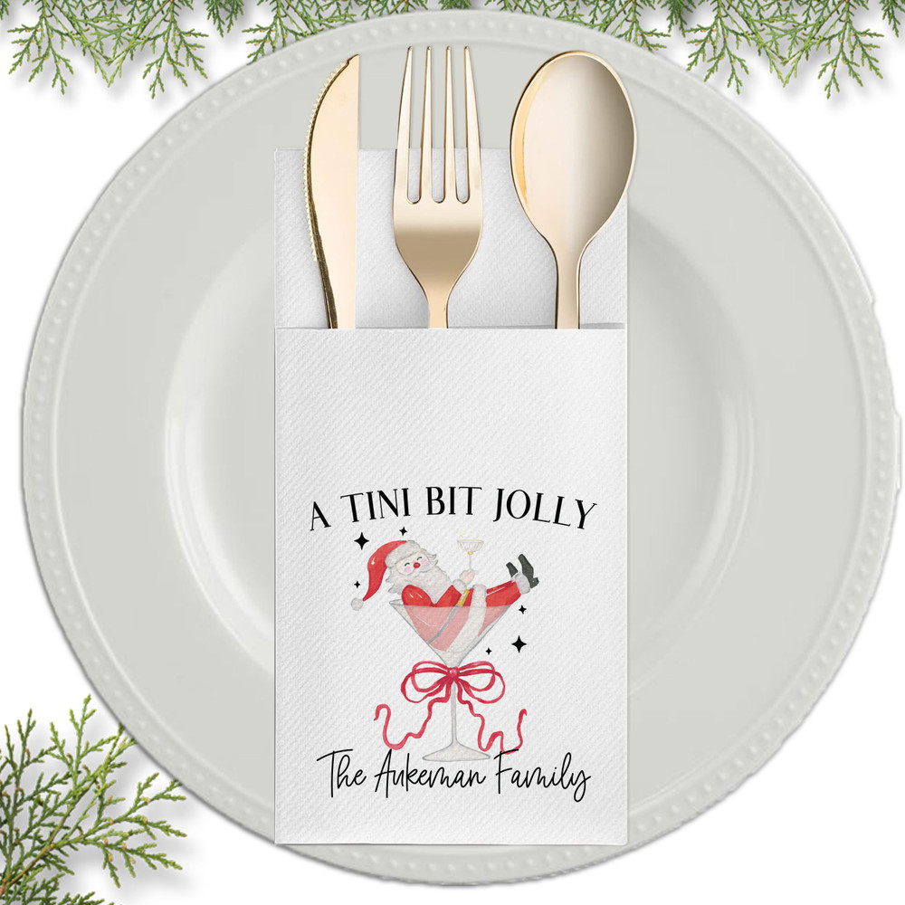 A Tini Bit Jolly Napkins