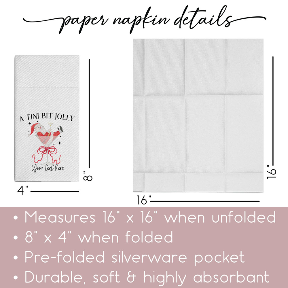 A Tini Bit Jolly Napkins