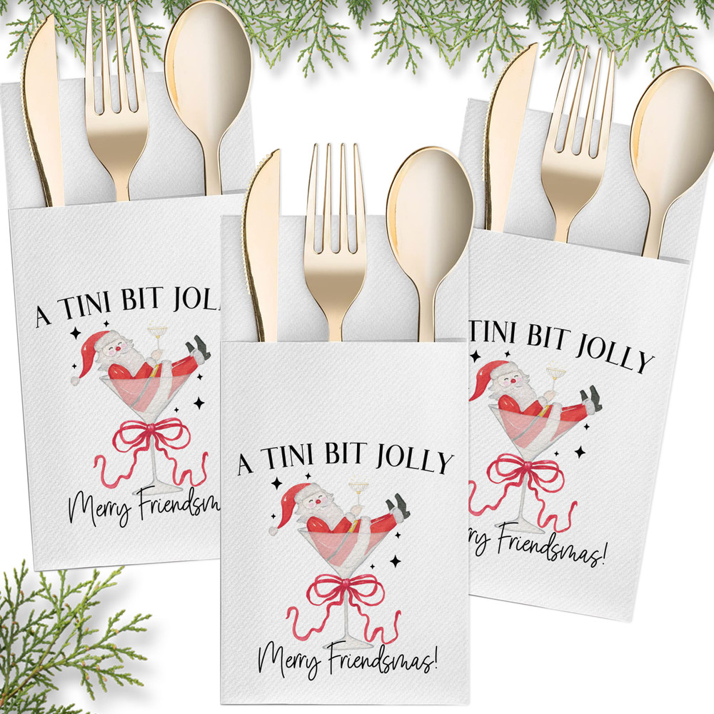 A Tini Bit Jolly Napkins