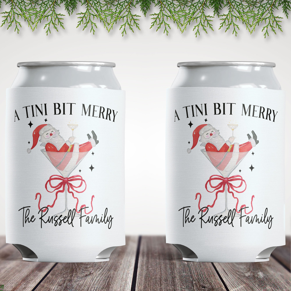 A Tini Bit Merry Can Cooler