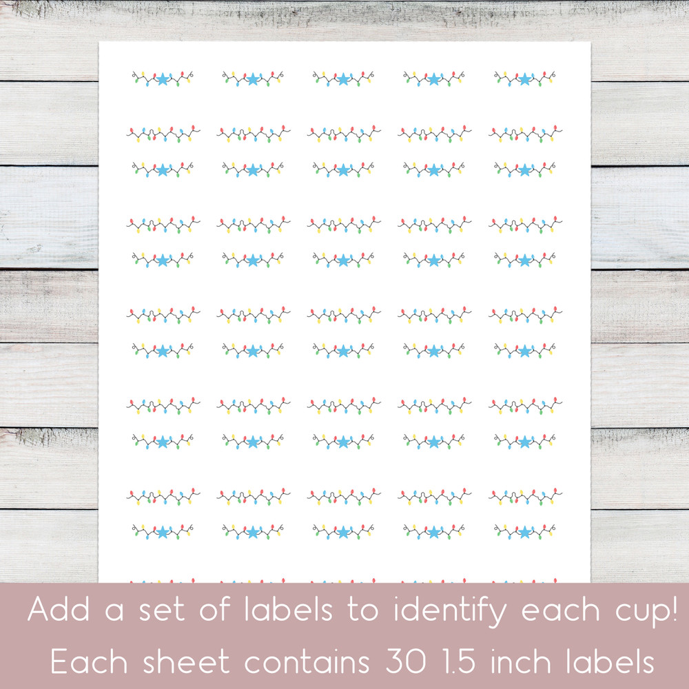 Merry Friend-smas Cups