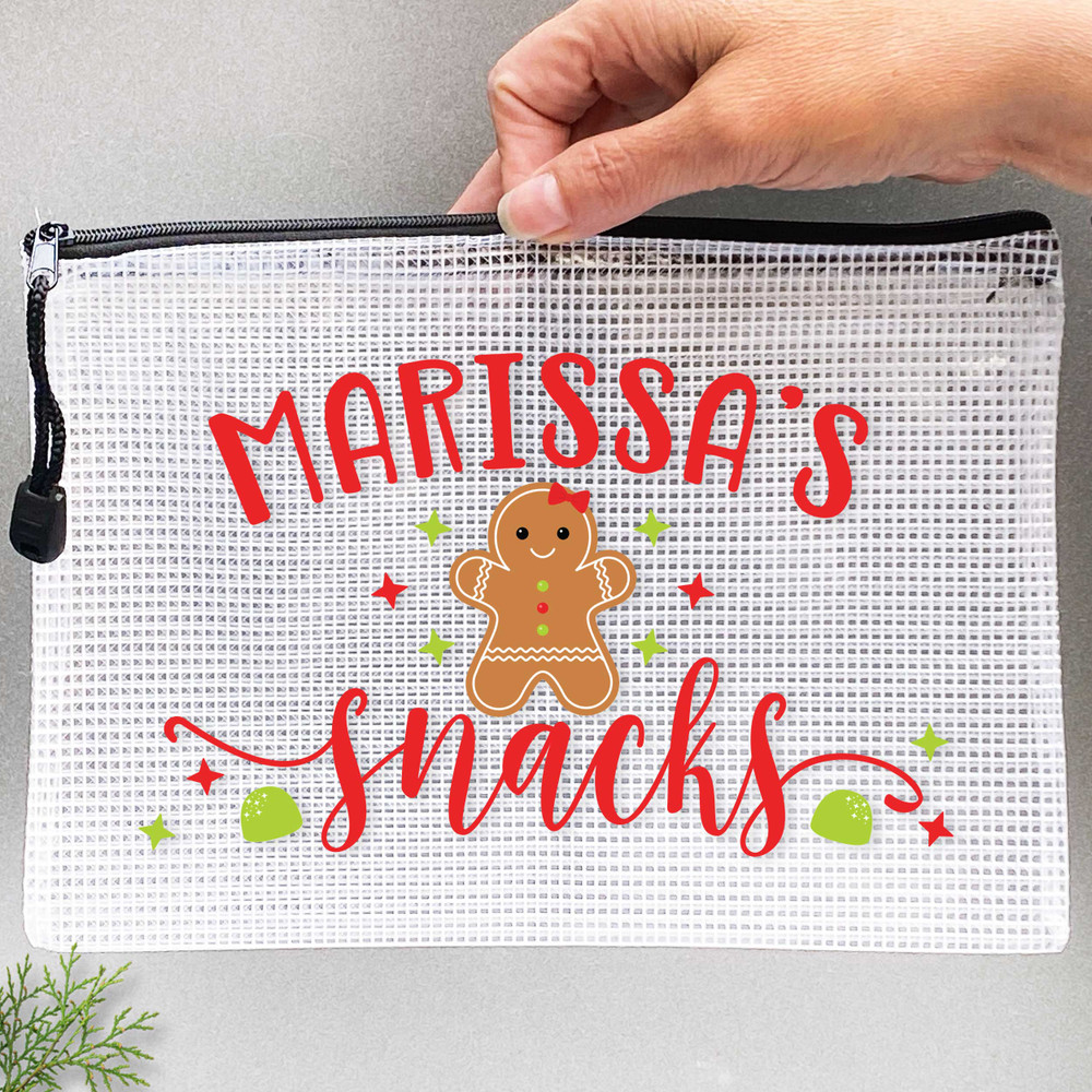 Gingerbread Snack Bag
