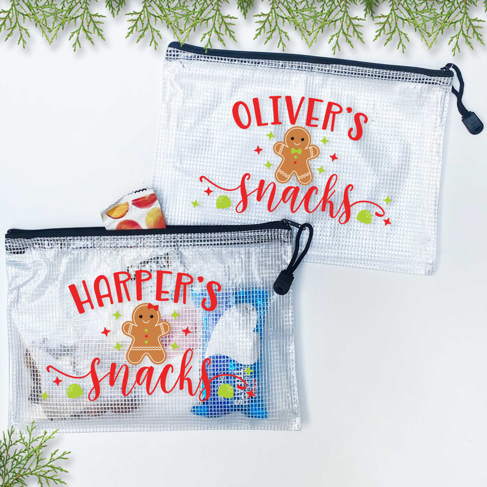 Gingerbread Snack Bag